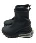 YELLO (イエロー) NEO BLACK SINGLE SNEAKER SHORT BOOTS ブラック サイズ:L：8000円