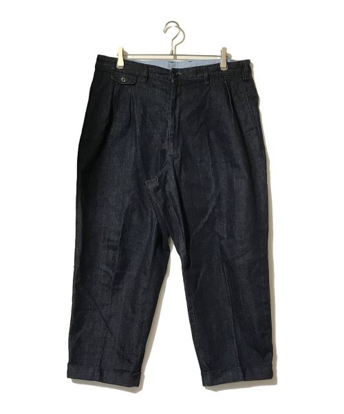 BEAMS PLUS（ビームスプラス）BEAMS PLUS (ビームスプラス) 2 Pleats Denim インディゴ サイズ:XLの古着・服飾アイテム