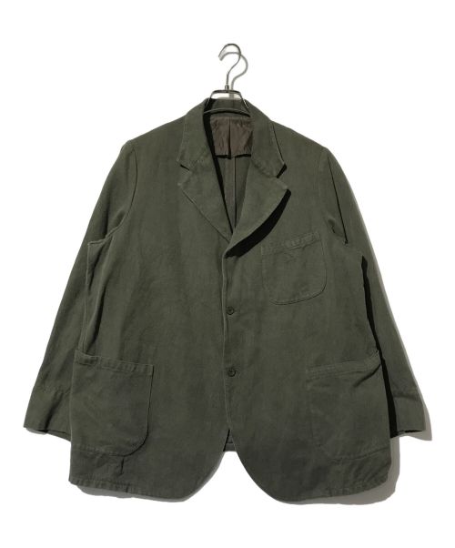 BEAMS PLUS（ビームスプラス）BEAMS PLUS (ビームスプラス) コットンベアツイル3ボタンワークジャケット グリーン サイズ:XLの古着・服飾アイテム