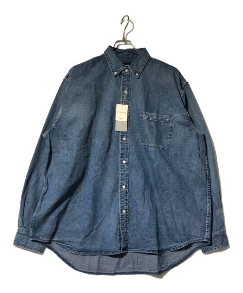 BEAMS（ビームス）BEAMS (ビームス) デニムBDシャツ インディゴ サイズ:XLの古着・服飾アイテム