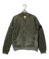 STONE ISLAND（ストーンアイランド）の古着「KHAKI THICK JERSEY JACKET」｜オリーブ