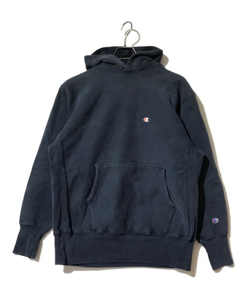 Champion（チャンピオン）Champion (チャンピオン) リバースウィーブプルオーバーパーカー ネイビー サイズ:Lの古着・服飾アイテム