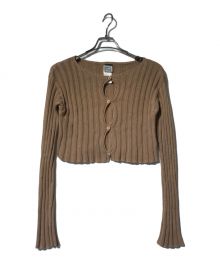 BASERANGE（ベースレンジ）の古着「MACAU CARDIGAN」｜ベージュ