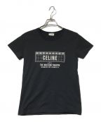 CELINEセリーヌ）の古着「23AW ウィルターン Tシャツ」｜ブラック