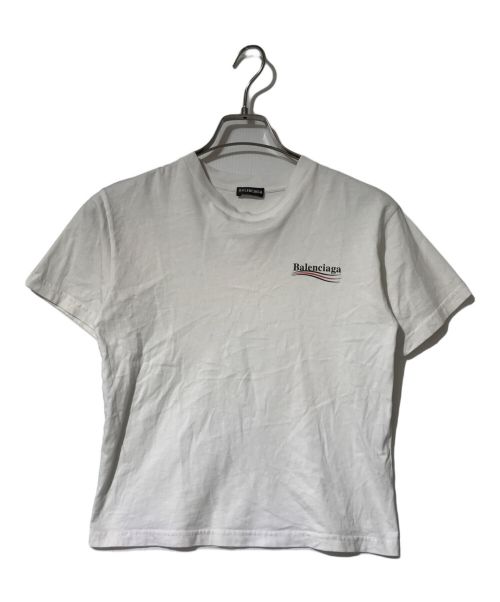 BALENCIAGA（バレンシアガ）BALENCIAGA (バレンシアガ) LOGO T-SHIRT ホワイト サイズ:KIDS　10の古着・服飾アイテム