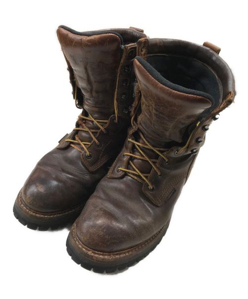 RED WING（レッドウィング）RED WING (レッドウィング) ロガーブーツ ブラウン サイズ:USA7.5/UK6.5/EUR40の古着・服飾アイテム