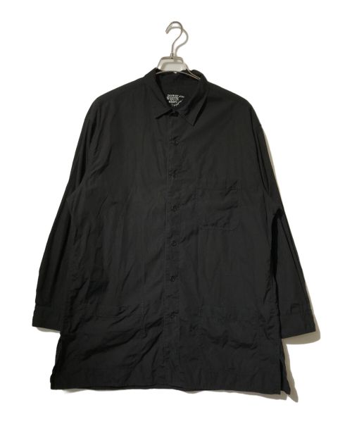 Yohji Yamamoto pour homme（ヨウジヤマモト プールオム）Yohji Yamamoto pour homme (ヨウジヤマモト プールオム) 3-POCKET OPEN COLLAR SHIRT ブラック サイズ:3の古着・服飾アイテム