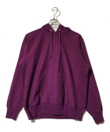 AURALEE（オーラリー）の古着「SUPER MILLED SWEAT P/O PARKA」｜パープル