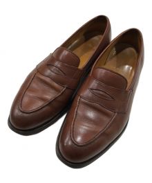 GRENSON（グレンソン）の古着「コインローファー」｜ブラウン