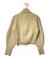 TODAYFUL (トゥデイフル) Washedwool Zip Knit ベージュ サイズ:F：7000円