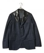 COMME des GARCONS HOMME PLUSコムデギャルソンオムプリュス）の古着「CRAZY SUIT」｜ネイビー×ブラック