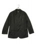 WILDSIDE YOHJI YAMAMOTO（ワイルドサイド ヨウジ ヤマモト）の古着「Cotton Chino 2B Tailored Collar Jacket」｜ブラック