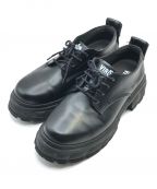 VIRONヴィロン）の古着「Alter Black Apple UNisex Shoes」｜ブラック