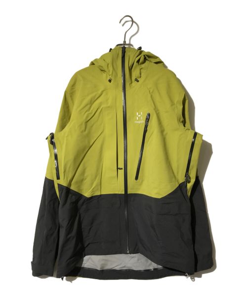 HAGLOFS（ホグロフス）HAGLOFS (ホグロフス) VOITAS JACKET グリーン サイズ:Ｍの古着・服飾アイテム