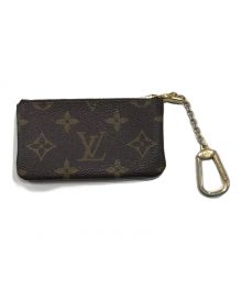 LOUIS VUITTON（ルイ ヴィトン）の古着「ポシェット・クレ-コインケース」｜ブラウン