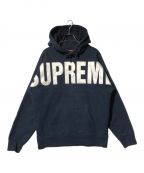 SUPREMEシュプリーム）の古着「Banner Pullover」｜ネイビー