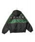 SUPREME (シュプリーム) Sports Piping Puffy Jacket グリーン×ブラック サイズ:L：30000円