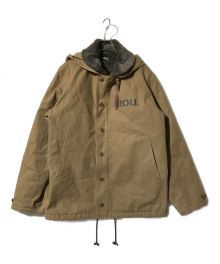 ROLL（ロール）の古着「DECK JACKET/N-1デッキジャケット」｜ブラウン