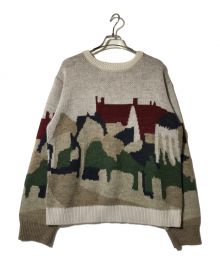 WIND AND SEA（ウィンド アンド シー）の古着「JACQUARD SWEATER」｜ベージュ