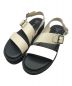 toshinosuke takegahara（トシノスケ タケガハラ）の古着「SS BELT SANDALS」｜ベージュ