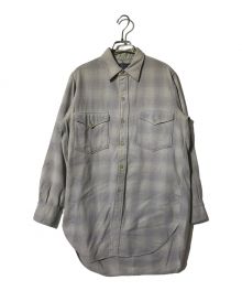 PENDLETON（ペンドルトン）の古着「ヴィンテージウールチェックシャツ」｜グレー