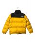 THE NORTH FACE (ザ ノース フェイス) ダウンジャケット ブラック×イエロー サイズ:Ｍ：15000円