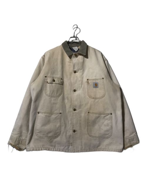 CarHartt（カーハート）CarHartt (カーハート) ブランケットチョアコート アイボリー サイズ:48の古着・服飾アイテム