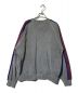 Needles (ニードルズ) EXCLUSIVE NEEDLES VELOUR TRACK CREW NECK SHIRT ライトグレー サイズ:L：17000円