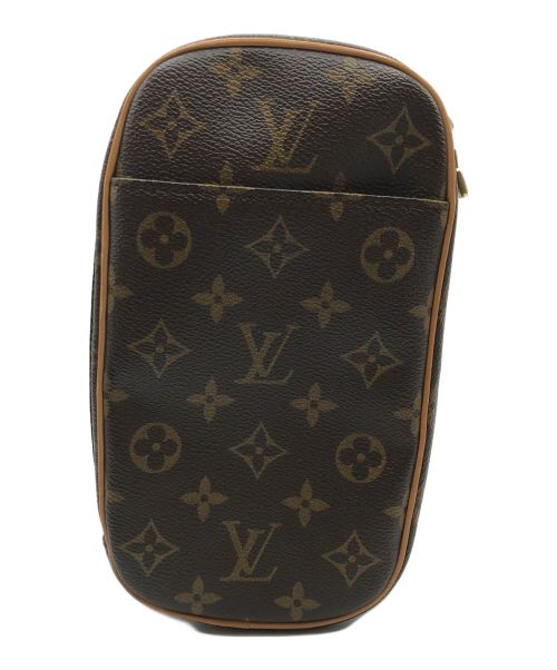 LOUIS VUITTON（ルイ ヴィトン）LOUIS VUITTON (ルイ ヴィトン) ポシェットガンジュ/M51870/CA1014 ブラウンの古着・服飾アイテム