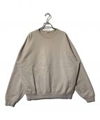 AURALEEオーラリー）の古着「SUPER SOFT SWEAT BIG P/O」｜ベージュ