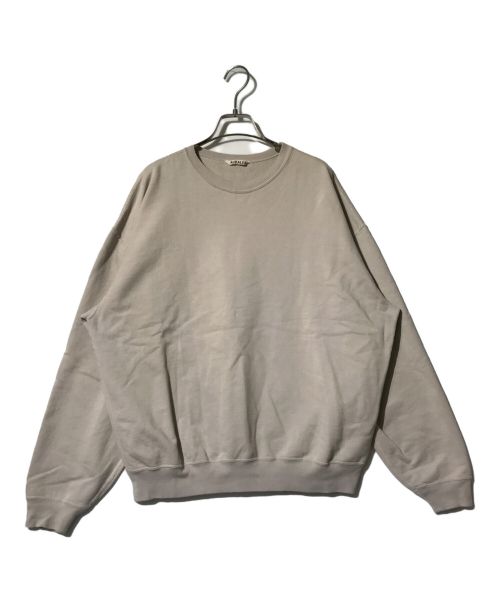 AURALEE（オーラリー）AURALEE (オーラリー) SUPER SOFT SWEAT BIG P/O ベージュ サイズ:4の古着・服飾アイテム