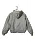 stussy (ステューシー) DOUBLE FACE LABEL ZIP HOODIE グレー サイズ:Ｓ：16000円