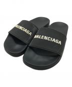 BALENCIAGAバレンシアガ）の古着「POOL SANDAL」｜ブラック