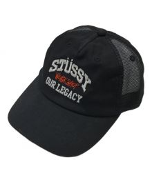 stussy×OUR LEGACY（ステューシー×アワーレガシー）の古着「キャップ/LOW PROFILE TRUCKER CAP」｜ブラック