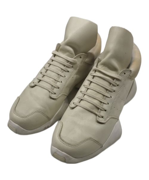 RICK OWENS（リックオウエンス）RICK OWENS (リックオウエンス) adidas (アディダス) オリジナルス ベージュ サイズ:US7/UK6 1/2の古着・服飾アイテム