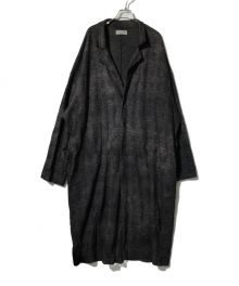 Yohji Yamamoto pour homme（ヨウジヤマモト プールオム）の古着「MELANGE GLEN CHECK 3 BUTTON COAT」｜グレー