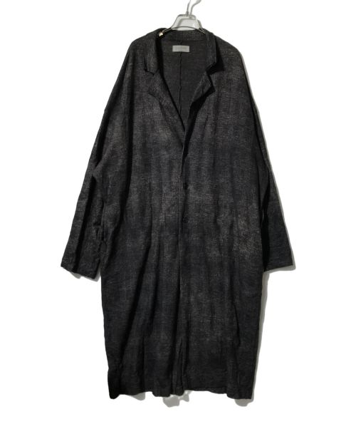 Yohji Yamamoto pour homme（ヨウジヤマモト プールオム）Yohji Yamamoto pour homme (ヨウジヤマモト プールオム) MELANGE GLEN CHECK 3 BUTTON COAT グレー サイズ:3の古着・服飾アイテム