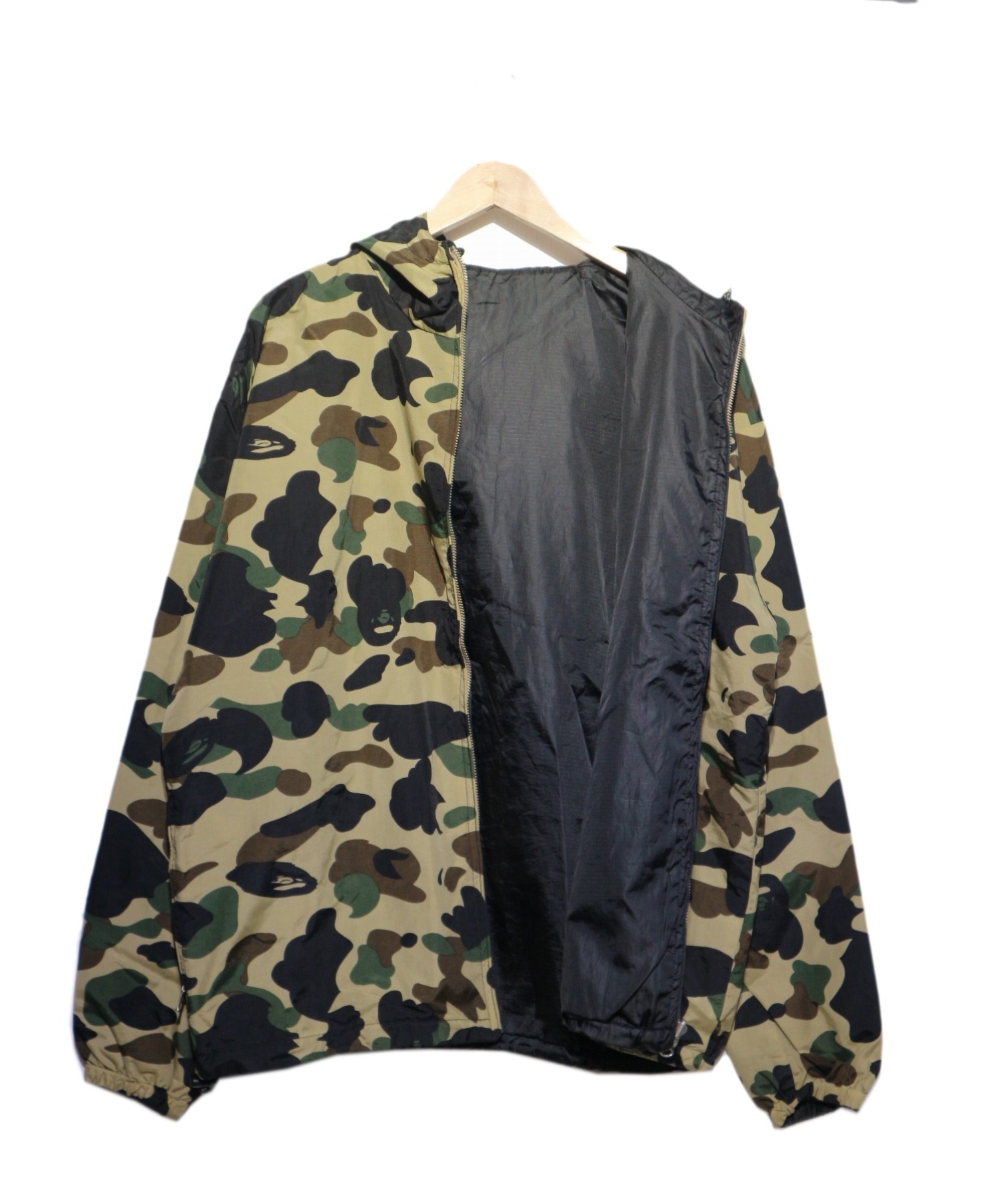 A BATHING APE マウンテンパーカー リバーシブル CAMO 1ST