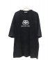 BALENCIAGA（バレンシアガ）の古着「BBロゴプリントTシャツ」｜ブラック