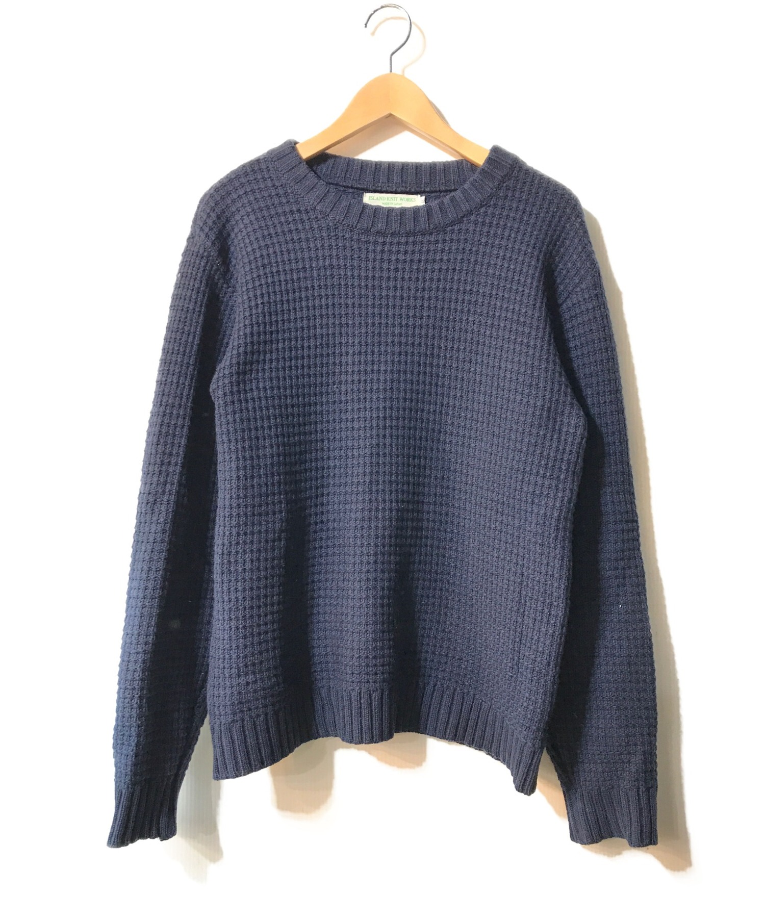 未使用 ISLAND KNIT WORKS アイランドニットワークス 毛長モヘア