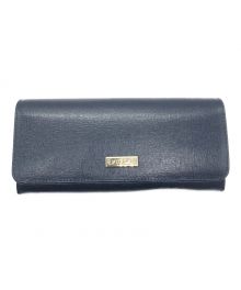 FURLA（フルラ）の古着「フラップウォレット」｜ネイビー