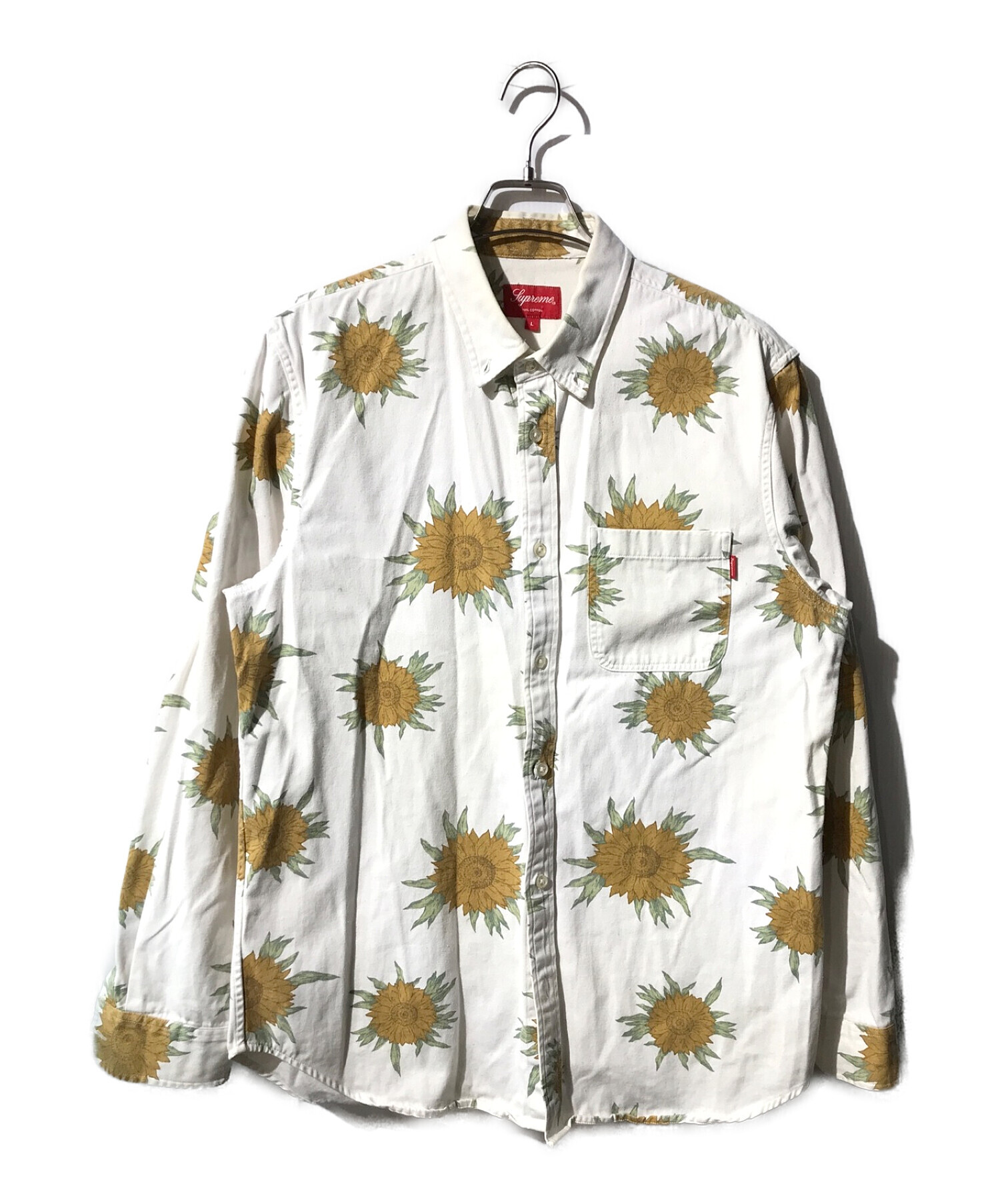 supreme sunflower shirt