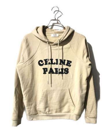 【中古・古着通販】CELINE (セリーヌ) カシミヤ混ロゴパーカー