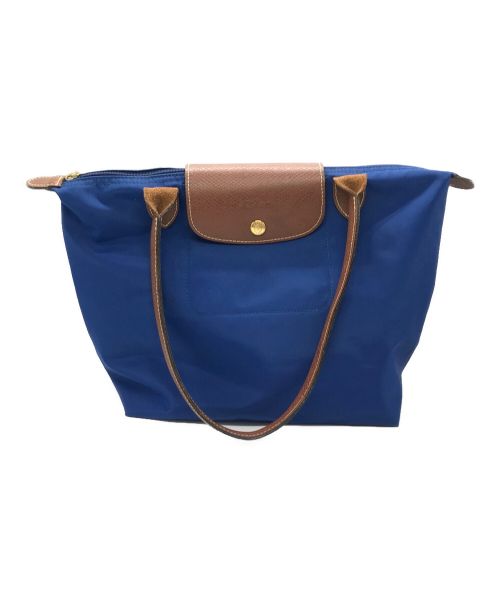 LONGCHAMP（ロンシャン）LONGCHAMP (ロンシャン) トートバッグ ブルーの古着・服飾アイテム