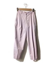 CLANE（クラネ）の古着「COCCON TUCK PANTS」｜バイオレット