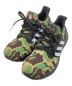 adidas originals（アディダスオリジナル）の古着「ULTRA BOOST BAPE/ローカットスニーカー」｜カーキ