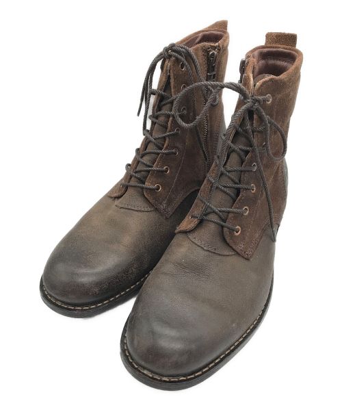 Timberland（ティンバーランド）Timberland (ティンバーランド) EARTH KEEPERS 6 INCH ZIP BOOTS ブラウン サイズ:7.5の古着・服飾アイテム