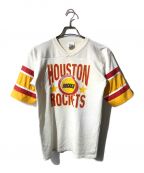 USEDユーズド）の古着「houston rockets  Tシャツ」｜ホワイト×レッド