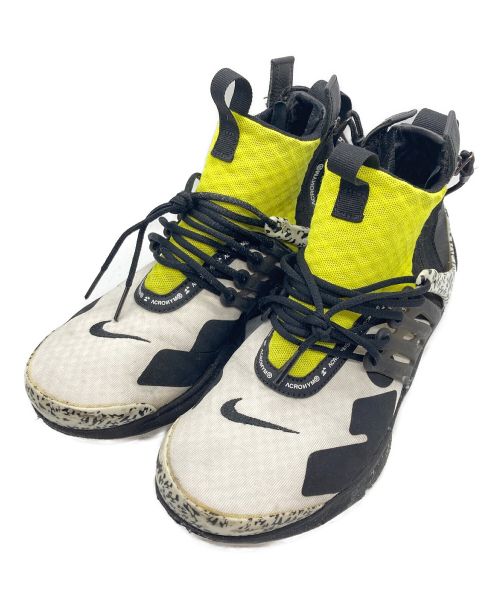 NIKE（ナイキ）NIKE (ナイキ) ACRONYM (アクロニウム) AIR PRESTO MID/ハイカットスニーカー ホワイト サイズ:24cmの古着・服飾アイテム