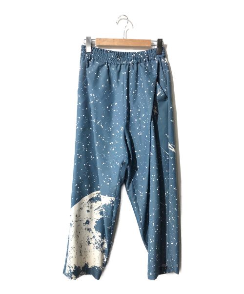 yoshio kubo（ヨシオクボ）yoshio kubo (ヨシオクボ) MOON WIDE PANTS ネイビー サイズ:2 未使用品の古着・服飾アイテム